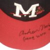 Andrew Moritz 2022 Game Worn & Signed Official Mississippi Braves Home New Era 59FIFTY Hat