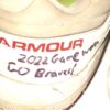 Andrew Moritz 2022 Mississippi Braves Game Worn & Signed Red & White Under Armour Baseball Cleats