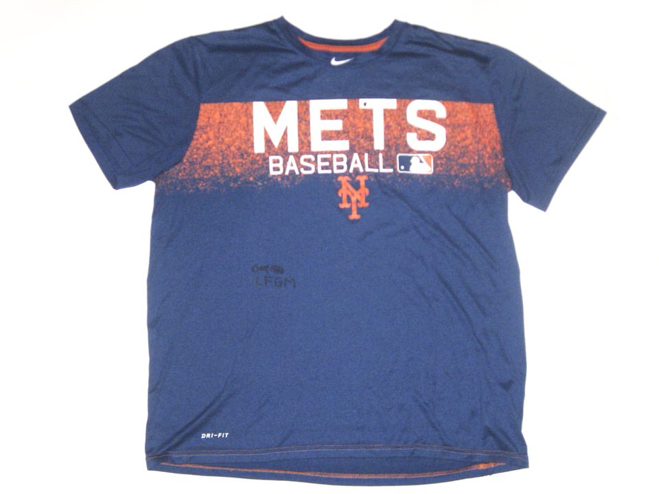 Colby Morris 2022 Team Issued & Signed LFGM Official Blue & Orange New  York Mets Baseball Nike Dri-Fit XL Shirt - Big Dawg Possessions