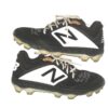 Riley Delgado 2022 Mississippi Braves Game Worn & Signed Black & White New Balance Baseball Cleats
