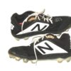 Riley Delgado 2022 Mississippi Braves Game Worn & Signed Black & White New Balance Baseball Cleats