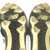 Riley Delgado 2022 Mississippi Braves Game Worn & Signed Black & White New Balance Baseball Cleats