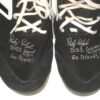 Riley Delgado 2022 Mississippi Braves Game Worn & Signed Black & White New Balance Baseball Cleats