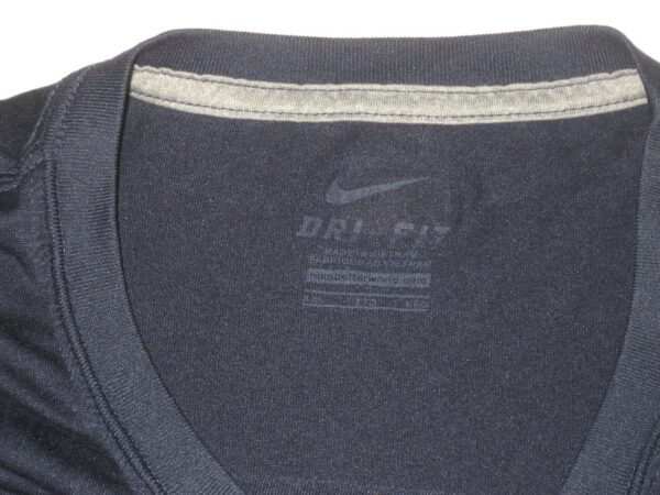 Indigo Diaz 2022 Game Worn & Signed Official Atlanta Braves Nike Dri-Fit Shirt