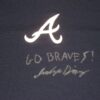 Indigo Diaz 2022 Game Worn & Signed Official Atlanta Braves Nike Dri-Fit Shirt
