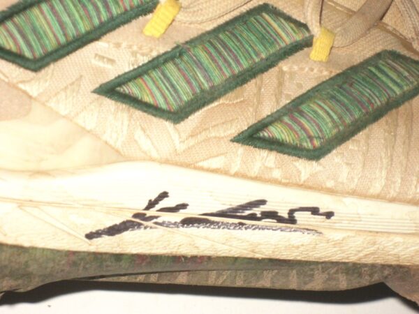 Kevin Josephina 2022 Fortitudo Bologna Game Worn & Signed Adidas Adizero Cleats