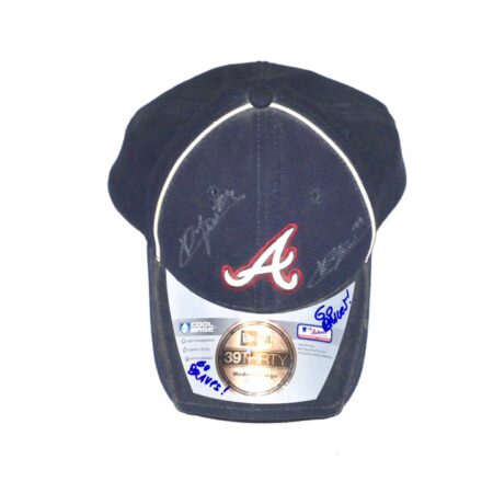 Kevin Josephina Team Issued & Signed Official Atlanta Braves Batting Practice New Era 39THIRTY Hat