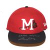 Indigo Diaz 2022 Game Worn & Signed Official Mississippi Braves Road New Era 59FIFTY Hat