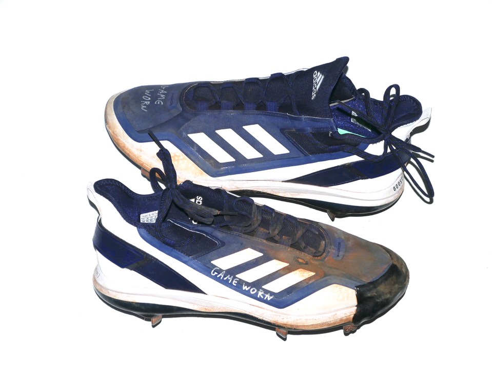 Embotellamiento Hamburguesa filosofía Indigo Diaz 2022 Mississippi Braves Game Worn & Signed Blue & White Adidas  Boost Icon Baseball Cleats - Big Dawg Possessions