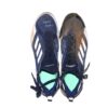 Indigo Diaz 2022 Mississippi Braves Game Worn & Signed Blue & White Adidas Boost Icon Baseball Cleats