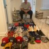 Indigo Diaz with 2022 Mississippi Braves Game Worn & Signed Adidas Boost Icon Baseball Cleats – Good Use!!!
