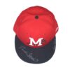 Landon Stephens 2022 Game Worn & Signed Official Mississippi Braves Road New Era 59FIFTY Hat