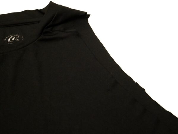 Logan O'Hoppe 2022 Rocket City Trash Pandas Game Worn & Signed Black Russell Shirt