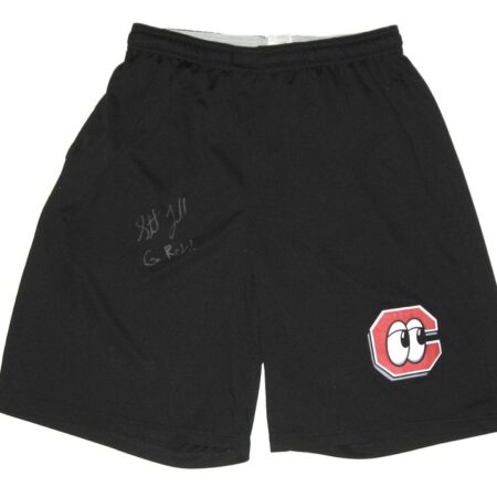 Stuart Fairchild Practice Worn & Signed Official Chattanooga Lookouts Russell Shorts