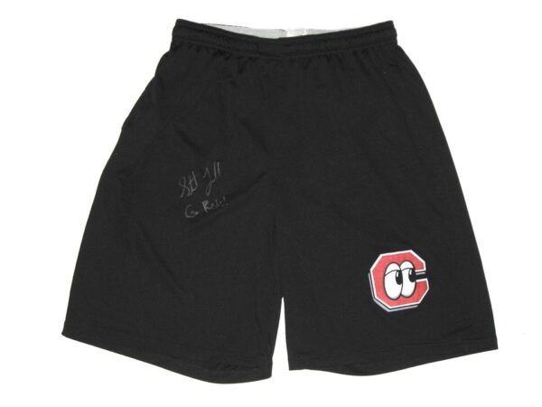 Stuart Fairchild Practice Worn & Signed Official Chattanooga Lookouts Russell Shorts