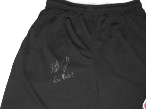 Stuart Fairchild Practice Worn & Signed Official Chattanooga Lookouts Russell Shorts
