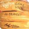 Indigo Diaz 2022 Mississippi Braves Game Used & Signed Rawlings HOH Baseball Glove