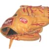 Indigo Diaz 2022 Mississippi Braves Game Used & Signed Rawlings HOH Baseball Glove