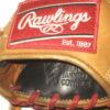 Indigo Diaz 2022 Mississippi Braves Game Used & Signed Rawlings HOH Baseball Glove