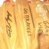 Indigo Diaz 2022 Mississippi Braves Game Used & Signed Rawlings HOH Baseball Glove