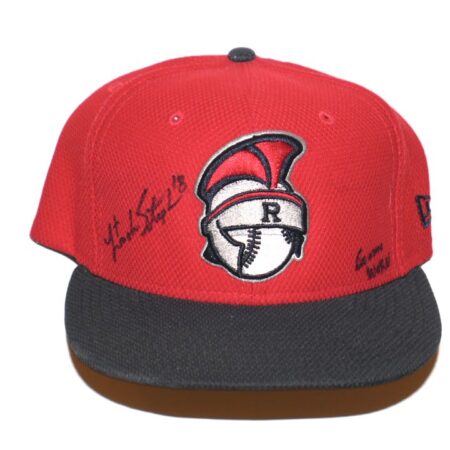 Landon Stephens 2022 Game Worn & Signed Official Rome Braves New Era 59FIFTY Hat