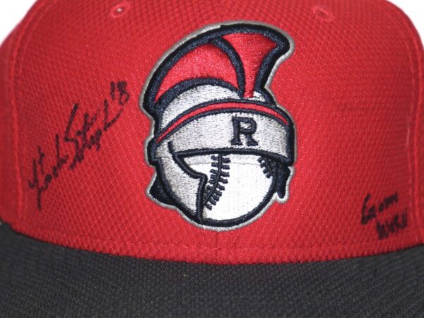 Landon Stephens 2022 Game Worn & Signed Official Rome Braves New Era 59FIFTY Hat