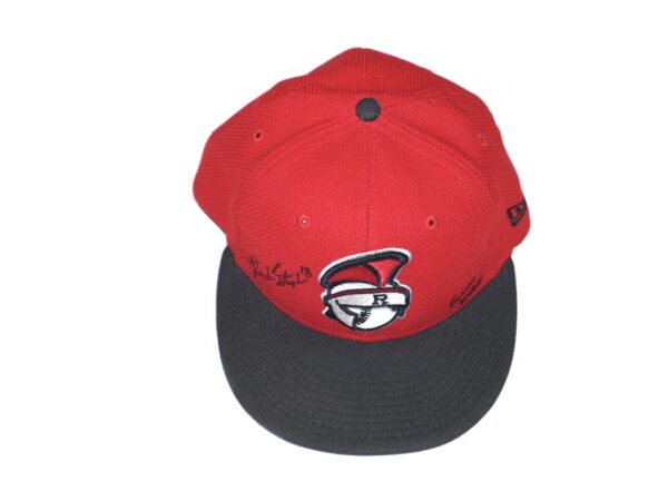 Landon Stephens 2022 Game Worn & Signed Official Rome Braves New Era 59FIFTY Hat