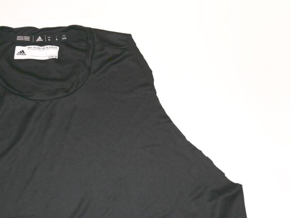 Logan O'Hoppe 2022 Rocket City Trash Pandas Game Worn & Signed Black Adidas XL Shirt
