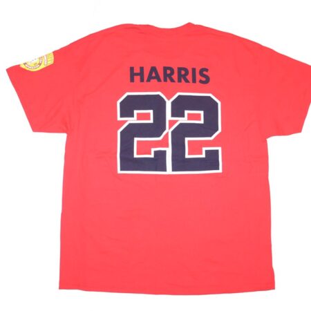 Riley Delgado 2022 Batting Practice Worn & Signed Mississippi Braves Trey Harris #22 Forestry Commission Shirt