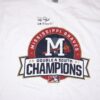 Riley Delgado Practice Worn & Signed Mississippi Braves 2021 Double A South Champions Gildan XL Shirt