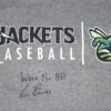 Cade Bunnell 2021 Player Issued & Signed Augusta GreenJackets Baseball #8 Nike Dri-Fit Shirt - Worn for BP!