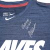 Javier Valdes 2022 Game Worn & Signed Blue Atlanta Braves Baseball Nike Dri-Fit Shirt1