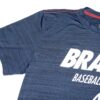 Javier Valdes 2022 Game Worn & Signed Blue Atlanta Braves Baseball Nike Dri-Fit Shirt