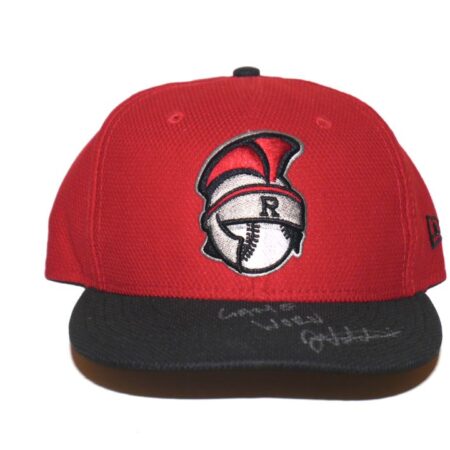 Javier Valdes 2022 Game Worn & Signed Official Rome Braves New Era 59FIFTY Hat