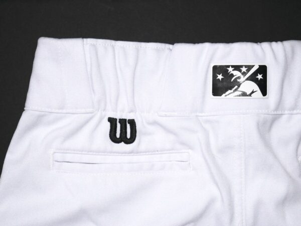 Cody Milligan 2022 Mississippi Braves Game Used & Signed Milly Authentic Wilson Pants