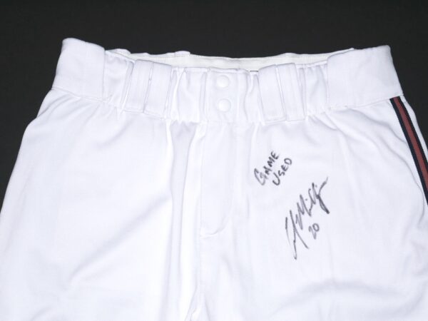 Cody Milligan 2022 Mississippi Braves Game Used & Signed Milly Authentic Wilson Pants