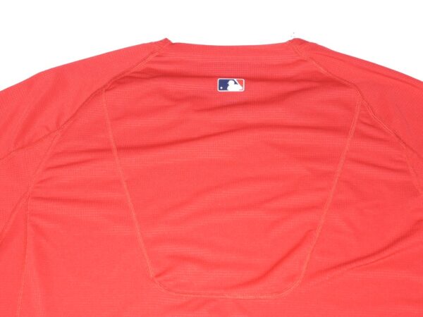 Coleman Crow 2022 Game Worn & Signed Official Los Angeles Angels Nike Dri-Fit Shirt