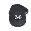 Jake Higginbotham 2022 Batting Practice Worn & Signed Official Black Mississippi Braves New Era 59FIFTY Hat