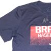Jake Higginbotham Game Worn & Signed Official Atlanta Braves Baseball #49 Nike Dri-Fit Shirt