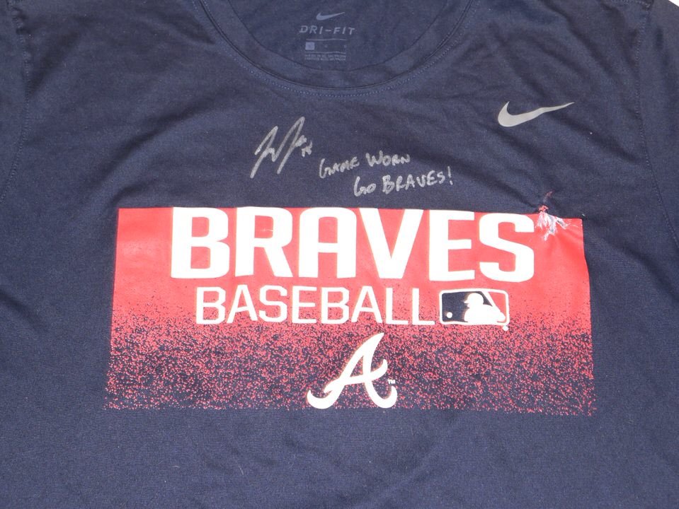 Jake Higginbotham Game Worn & Signed Official Atlanta Braves