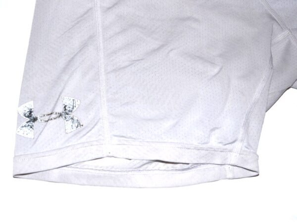 Tom Cosgrove 2022 San Antonio Missions Game Worn & Signed White Under Armour Shorts