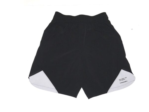 Tom Cosgrove 2022 San Antonio Missions Practice Worn & Signed Black Under Armour Baseball Shorts