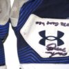 Andrew Moritz 2022 Mississippi Braves Game Worn & Signed White & Blue Under Armour Batting Gloves