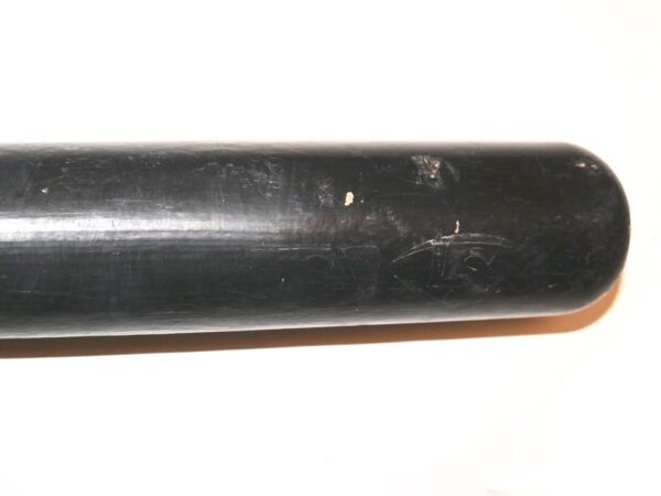 Cade Bunnell 2019 GCL Braves Game Used & Signed Black Louisville Slugger Maple Baseball Bat