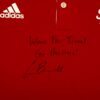 Cade Bunnell Team Issued & Signed Official Indiana Hoosiers Adidas Climalite Polo XL Shirt - Worn for Travel!