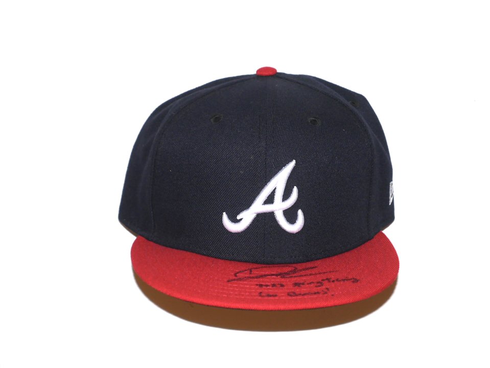 Drew Lugbauer 2023 Spring Training Worn & Signed Official Atlanta Braves  New Era 59FIFTY Hat - Big Dawg Possessions
