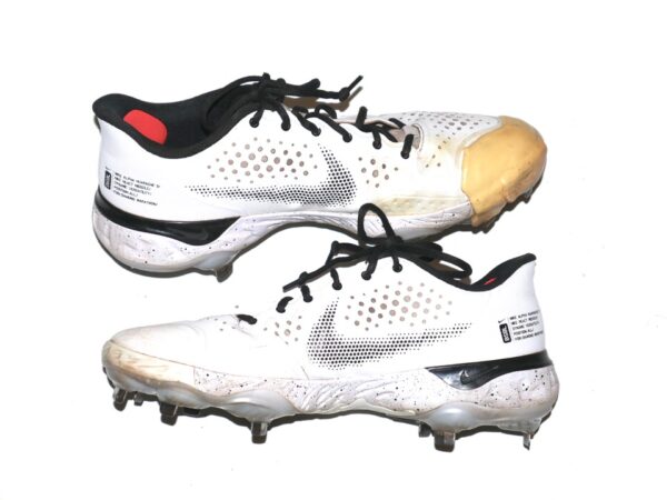 Cam Opp 2022 Binghamton Rumble Ponies Game Worn & Signed Nike Alpha Huarache Baseball Cleats