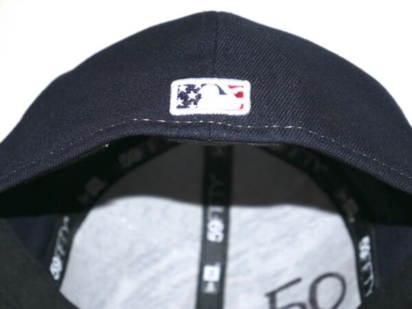 Kutter Crawford Game Worn & Signed Official Boston Red Sox July 4th New Era 59FIFTY Hat - Pitched 5 1:3 Innings of Two-Hit Relief!
