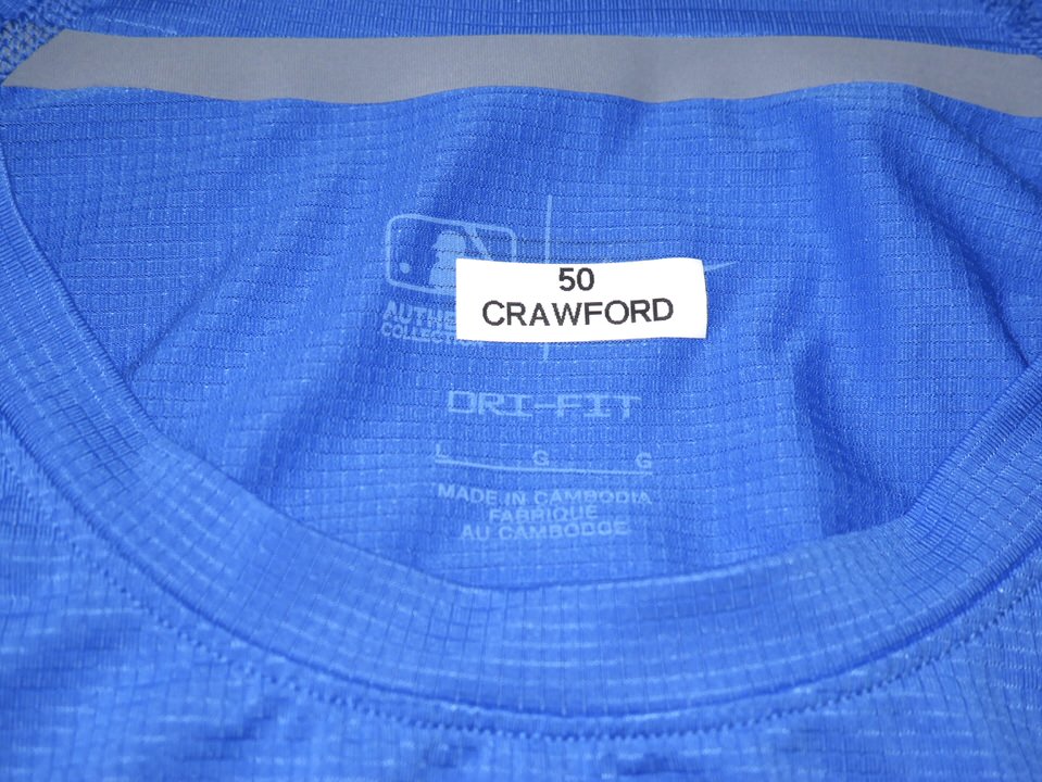 Kutter Crawford Player Issued Official Boston Red Sox City Connect Nike Dri-Fit Shirt