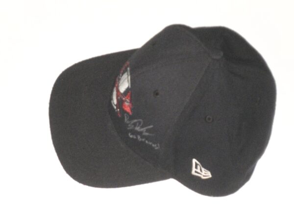 Riley Delgado Team Issued & Signed Official Rome Braves New Era 39THIRTY Hat - Worn for Batting Practice!